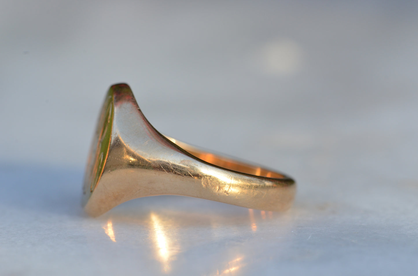 Heavy Vintage Signet Ring ER