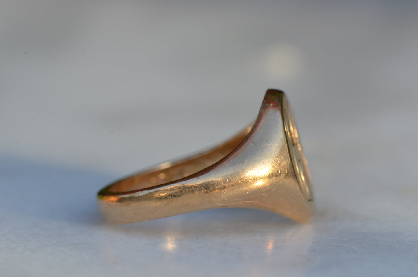 Heavy Vintage Signet Ring ER