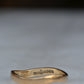 Wavy Y2K Band Ring