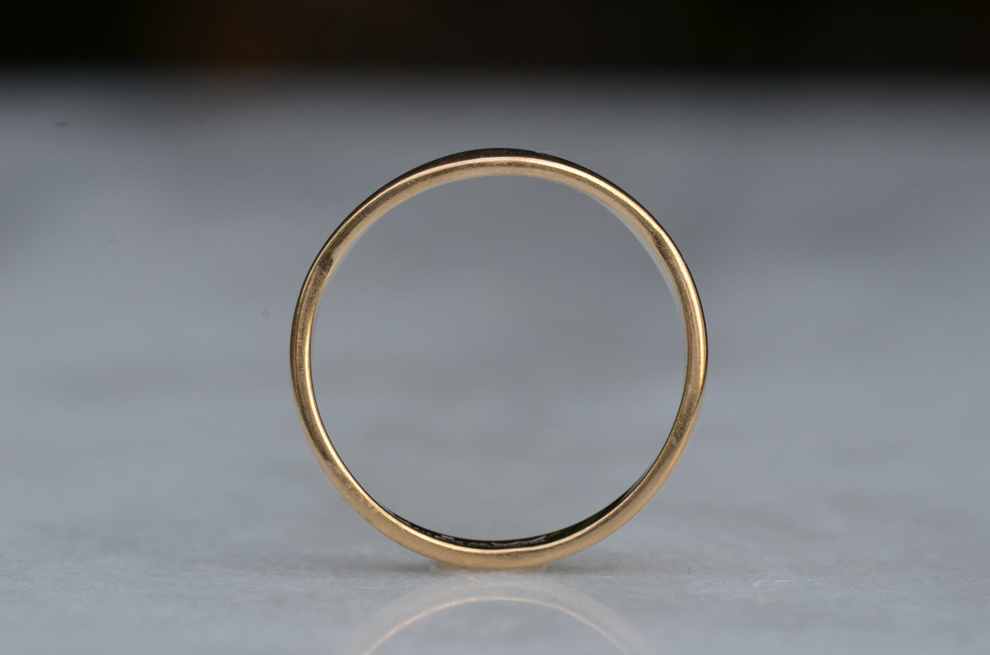 Wavy Y2K Band Ring