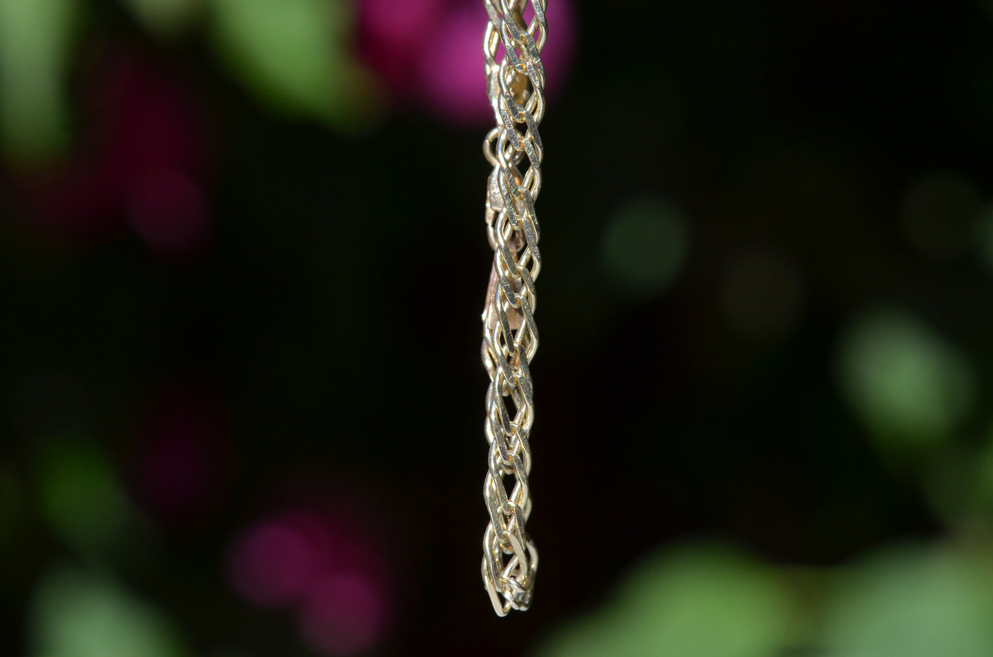 Geometric Vintage Double-Link Bracelet