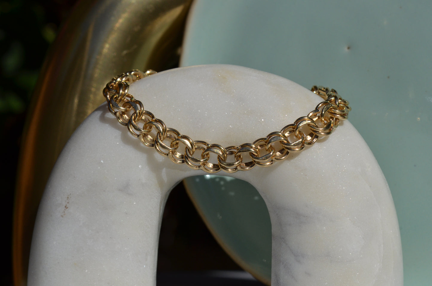 Quad Link Vintage Bracelet