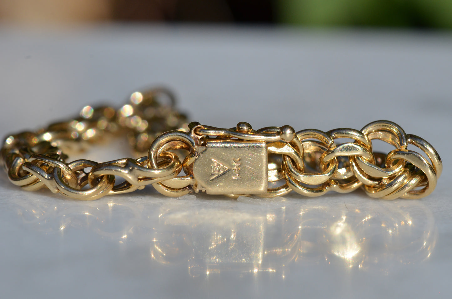 Quad Link Vintage Bracelet