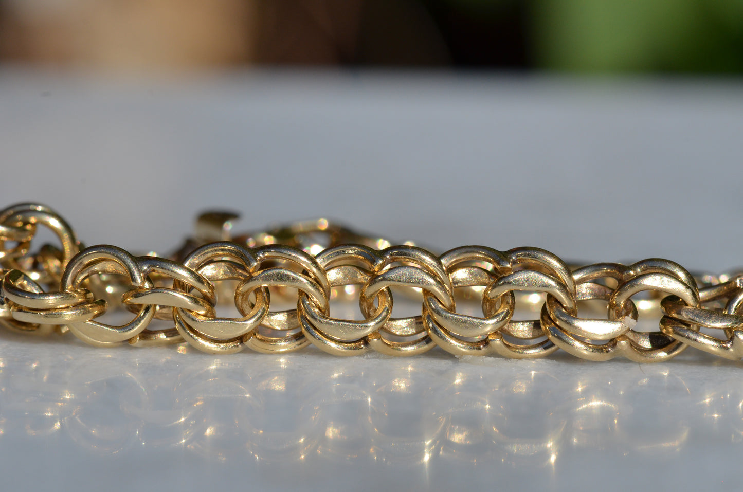 Quad Link Vintage Bracelet