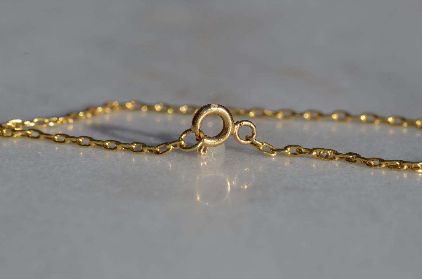 Dainty Cable Link Bracelet