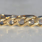 Angular Open Curb Vintage Bracelet