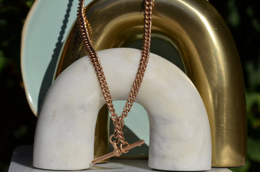 Classic Deco Double Albert Chain