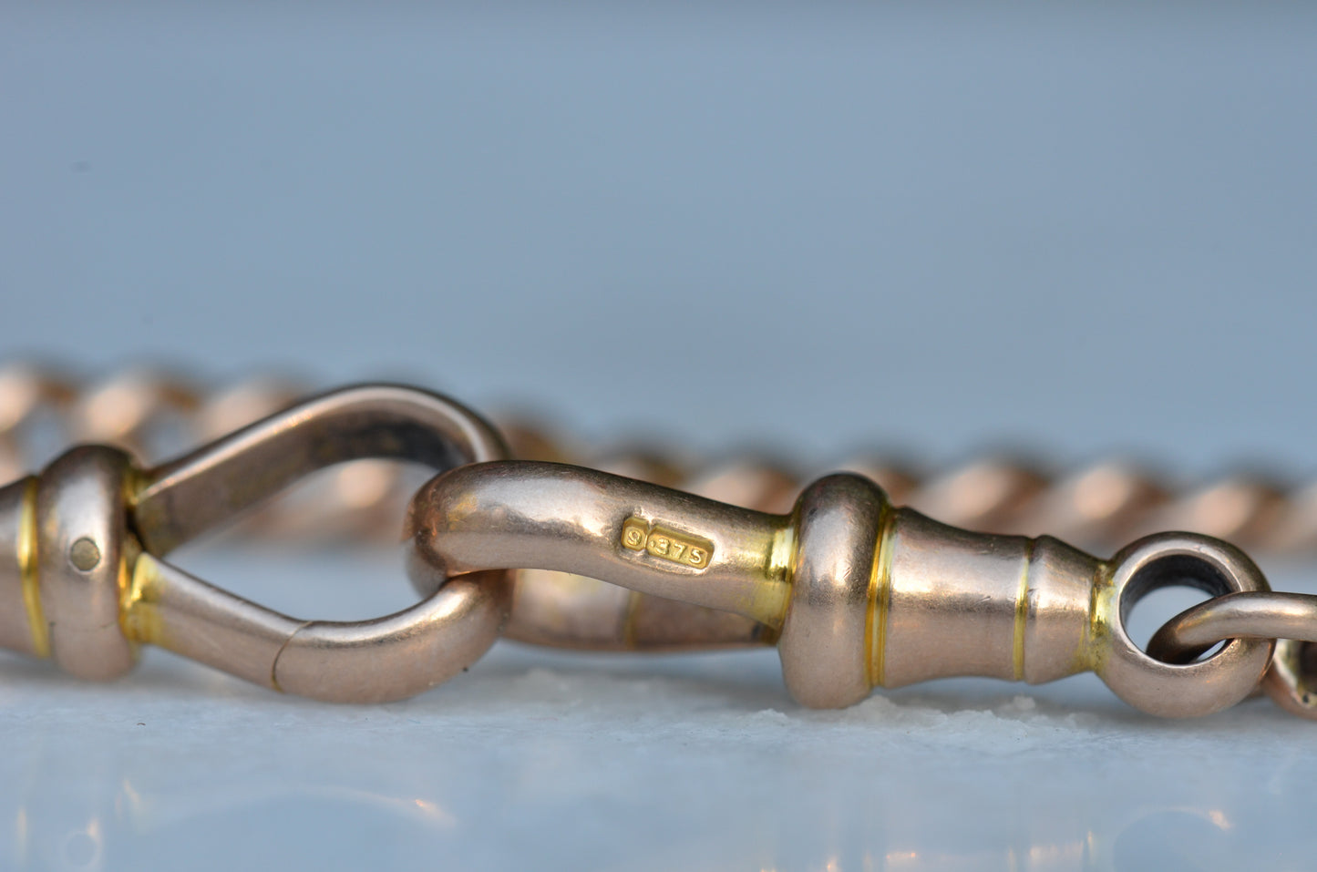 Classic Deco Double Albert Chain