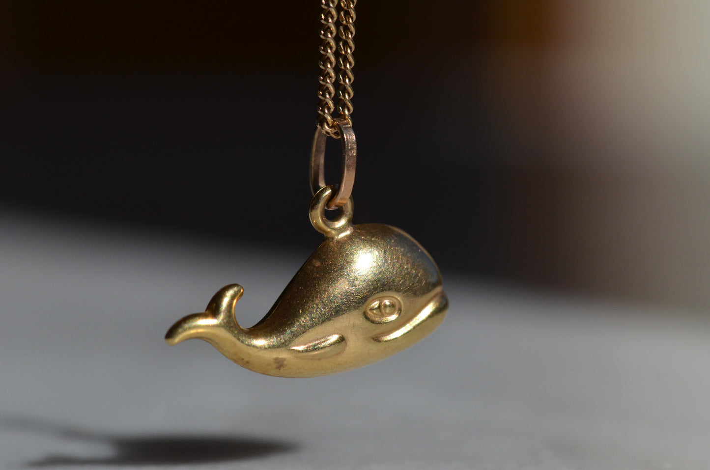 Charming Vintage Whale Pendant