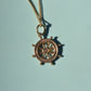 Adventurous Vintage Ship's Wheel Charm