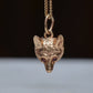 Mischievous Midcentury Fox Head Charm