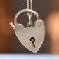 Classic Vintage Heart Padlock