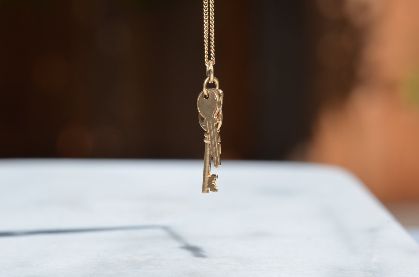 Midcentury Key Set Charm