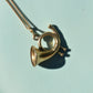 Bold Vintage Hunting Horn Charm