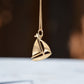 Serene Vintage Sailboat Charm