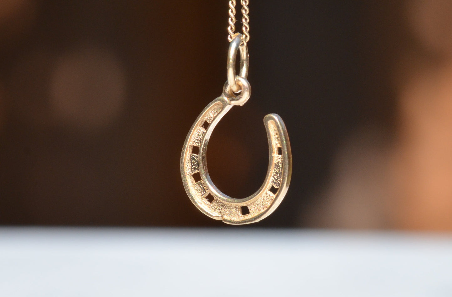 Lucky Vintage Horseshoe Charm