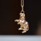 Rambunctious Vintage Kitten Charm