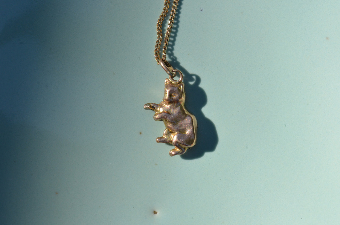 Rambunctious Vintage Kitten Charm