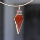 Bold Retro Double Sided Spear Pendant