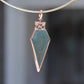 Bold Retro Double Sided Spear Pendant