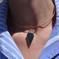 Bold Retro Double Sided Spear Pendant