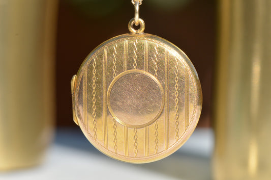 Vintage Gold Locket