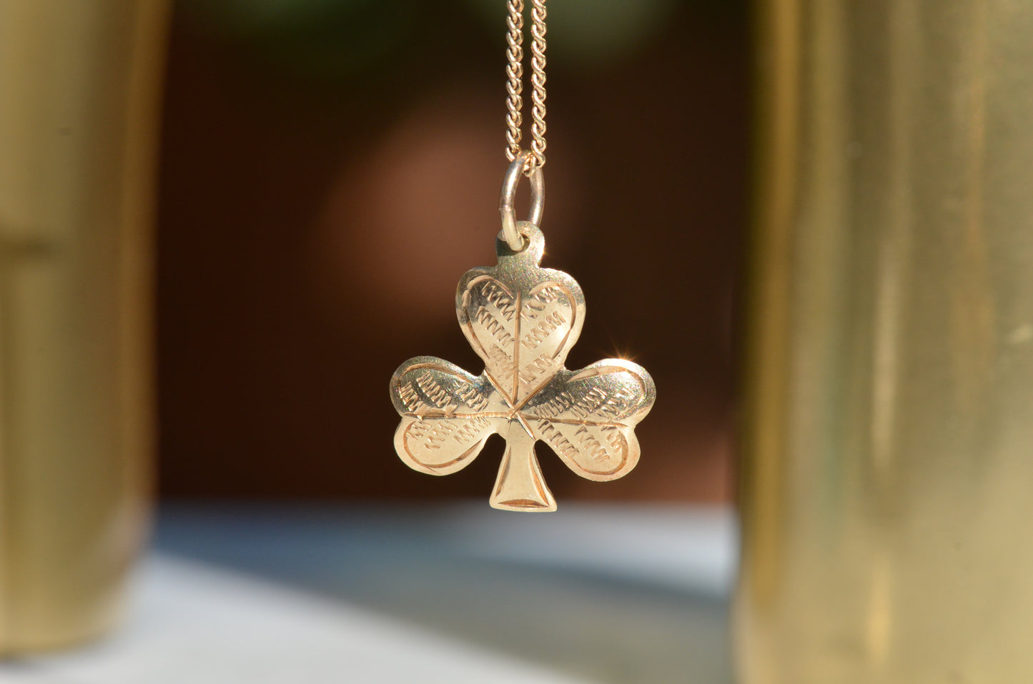 Irish Shamrock Charm