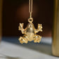 Puffy Vintage Frog Charm