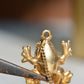 Puffy Vintage Frog Charm