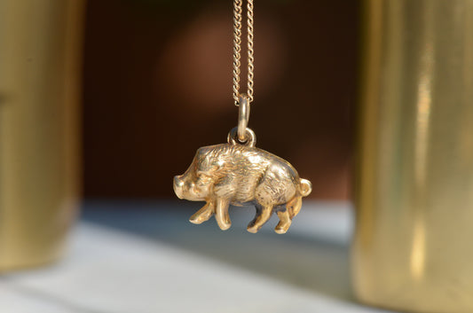 Charming Vintage Boar