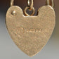 Classic Vintage Heart Padlock 1970