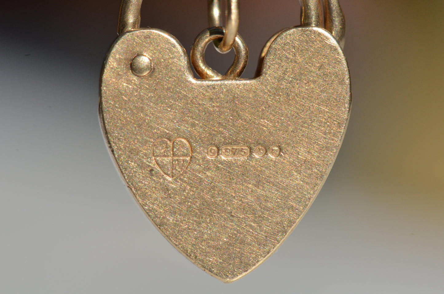 Classic Vintage Heart Padlock 1970