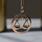 Balanced Vintage Libra Charm