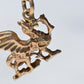 Fearsome Vintage Dragon Charm