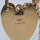 Fancy Engraved Vintage Heart Padlock 1971