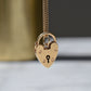 Vintage Heart Padlock