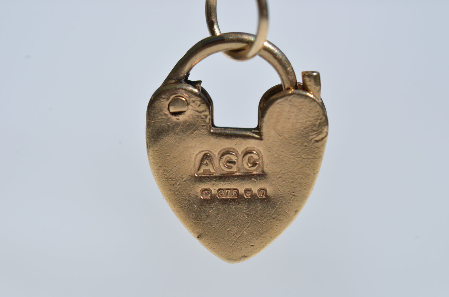 Small Vintage Heart Padlock 1978