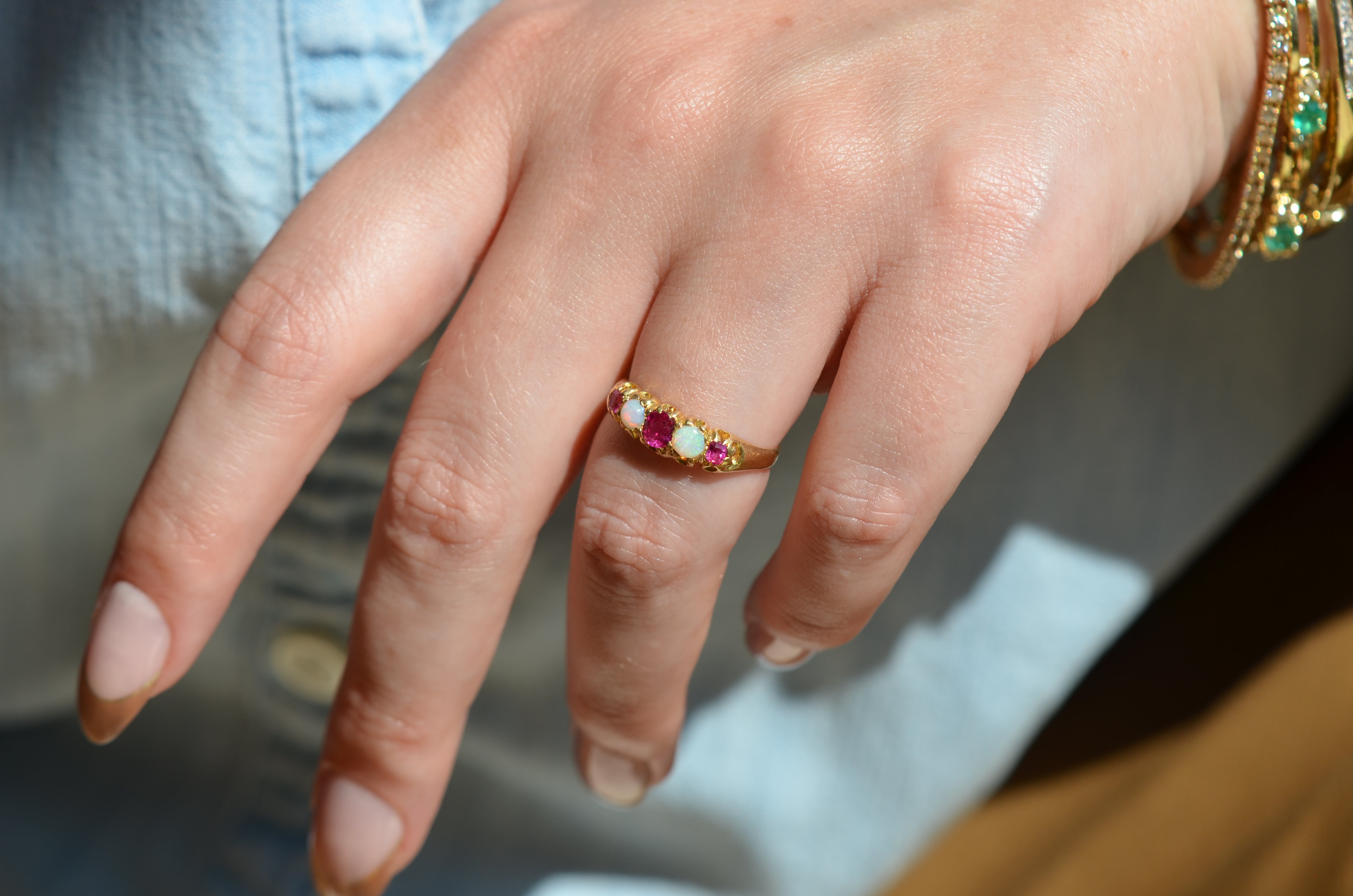 Edwardian clearance ruby ring