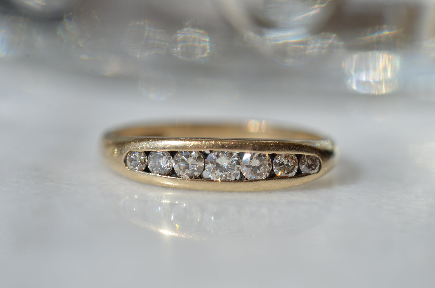 Sparkling Vintage Tapered Channel Band