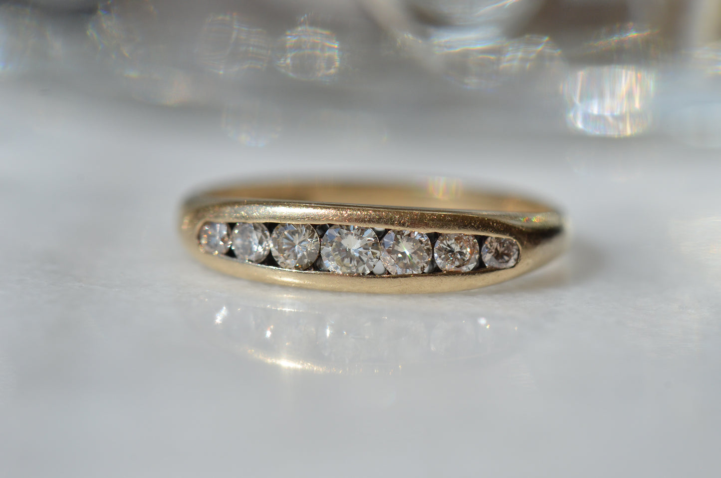 Sparkling Vintage Tapered Channel Band