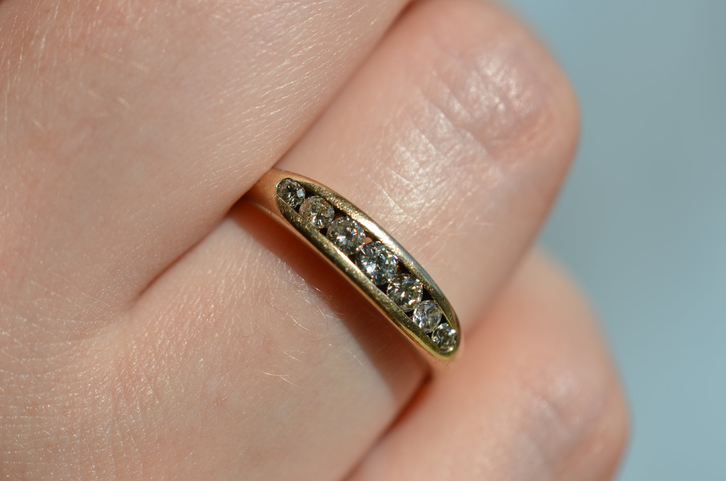 Sparkling Vintage Tapered Channel Band