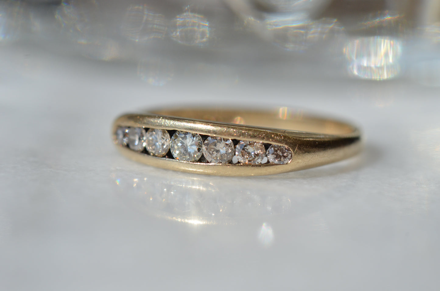 Sparkling Vintage Tapered Channel Band