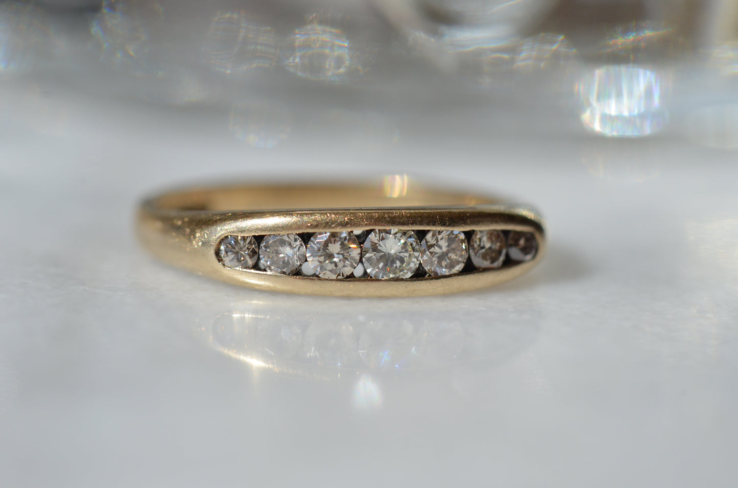 Sparkling Vintage Tapered Channel Band