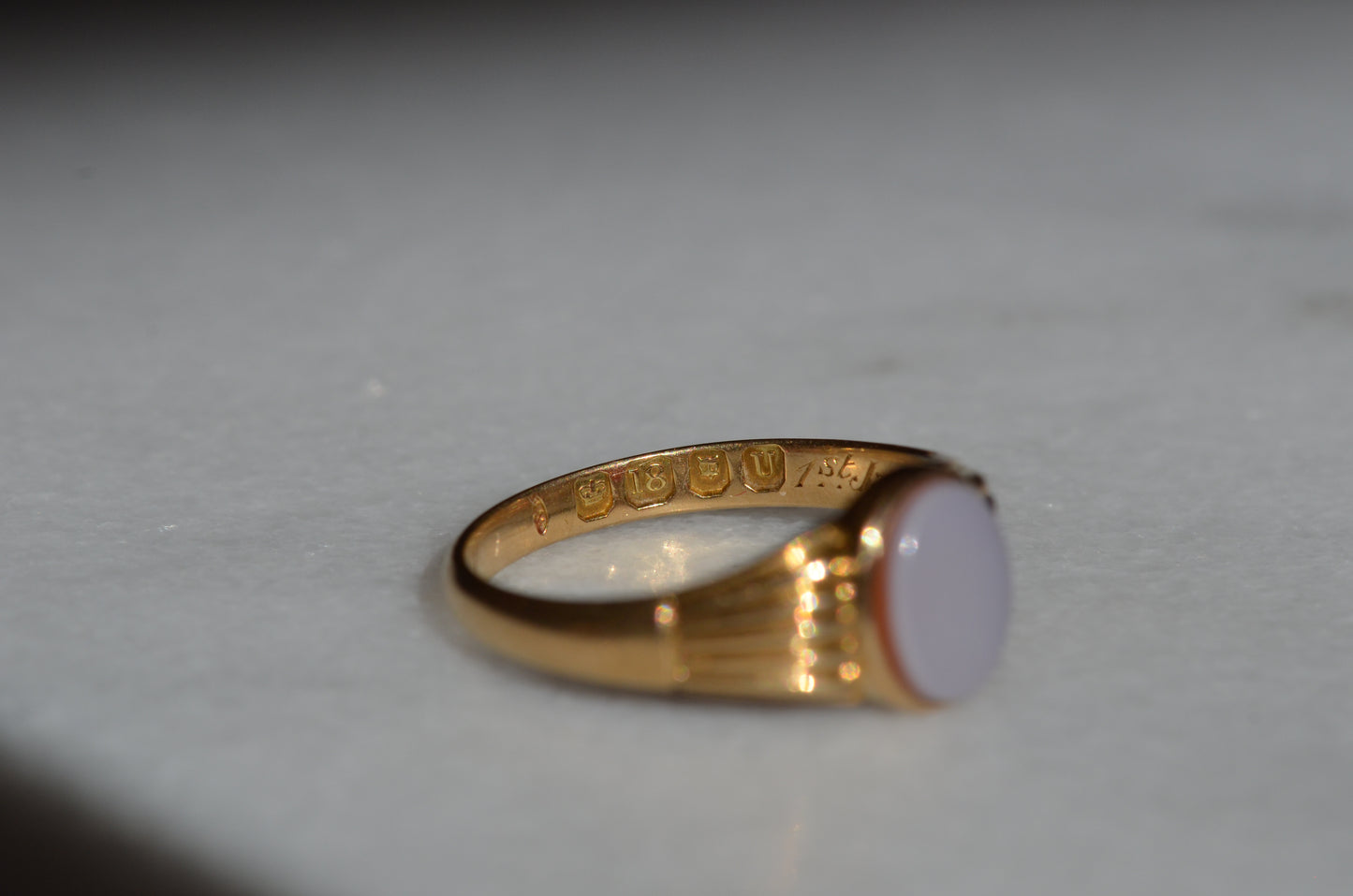 Celebratory Antique Sardonyx Ring