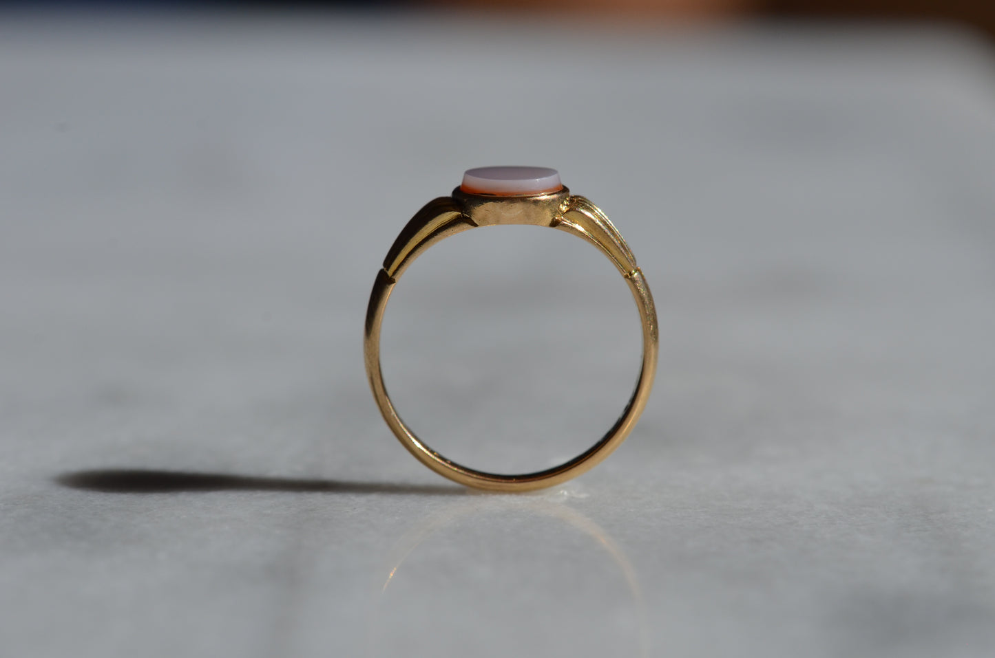 Celebratory Antique Sardonyx Ring