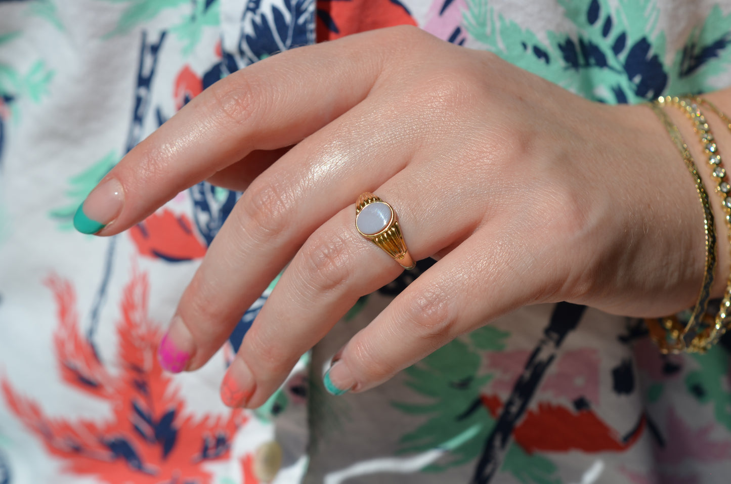 Celebratory Antique Sardonyx Ring