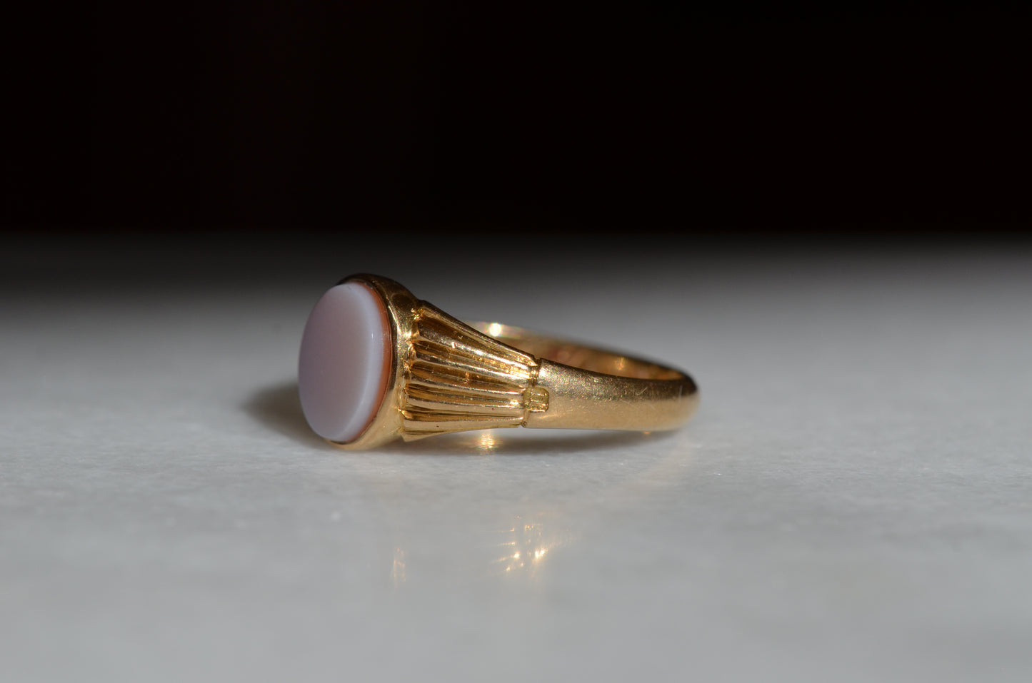 Celebratory Antique Sardonyx Ring