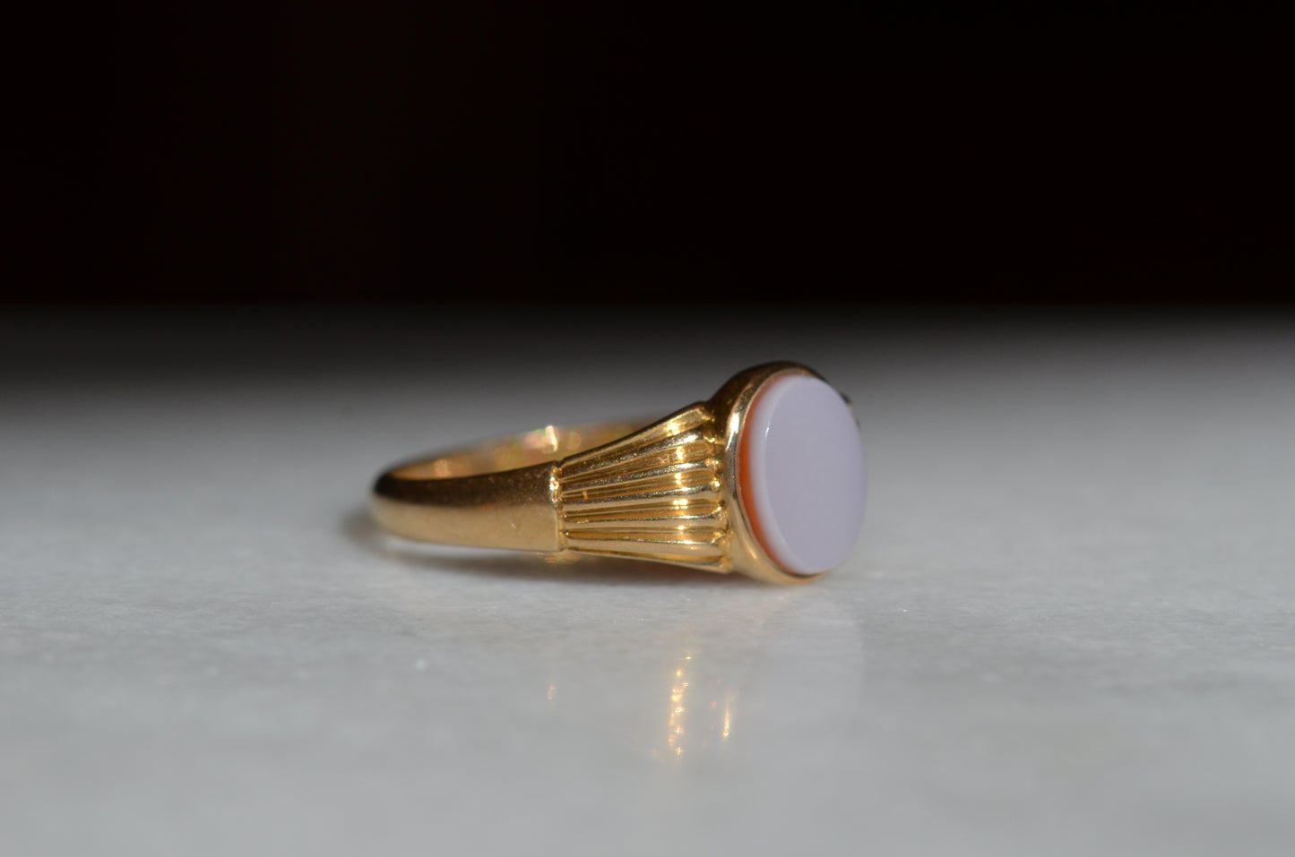 Celebratory Antique Sardonyx Ring