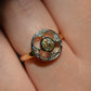 Darling Edwardian Clover Diamond Ring