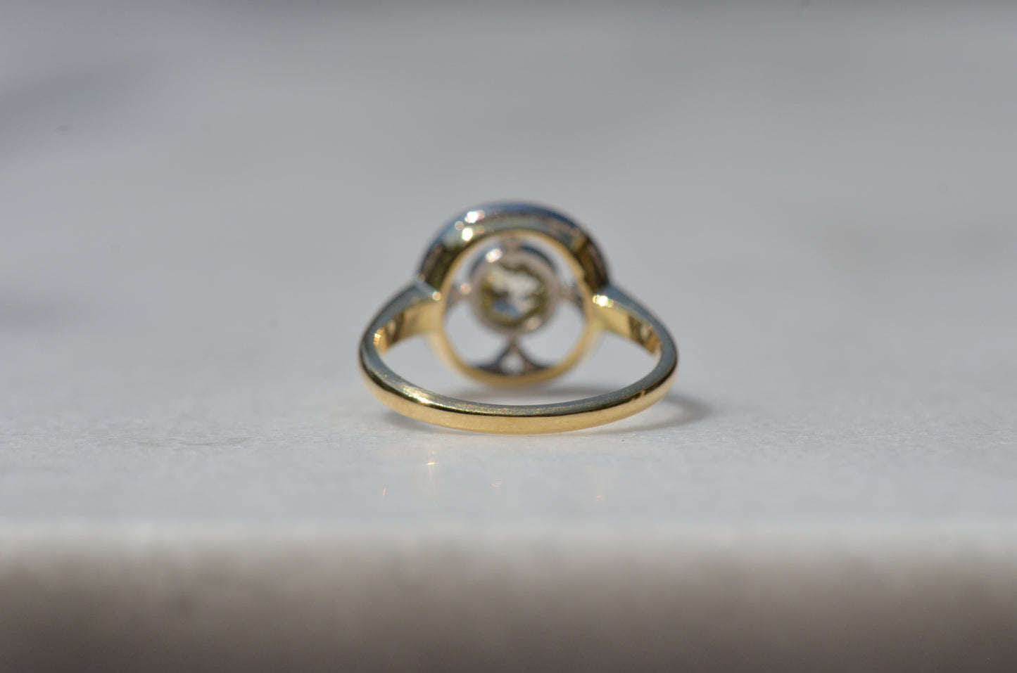 Darling Edwardian Clover Diamond Ring